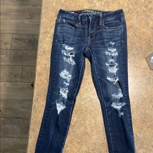 Ripped American Eagle Jeans
